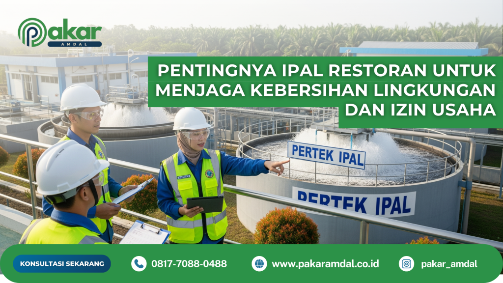 IPAL restoran sebagai solusi menjaga kebersihan lingkungan usaha kuliner
