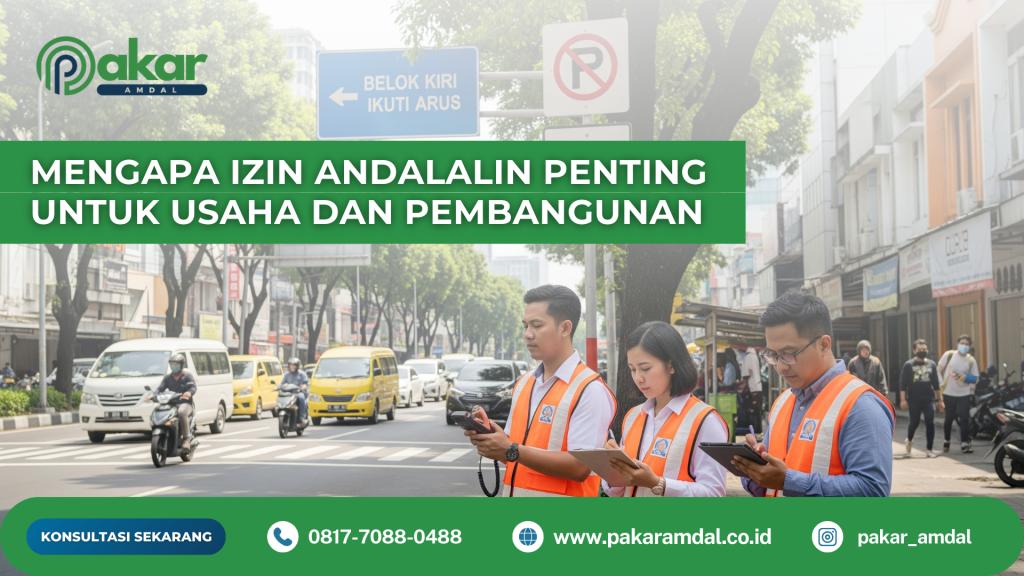 Tim konsultan sedang melakukan kajian analisis dampak lalu lintas