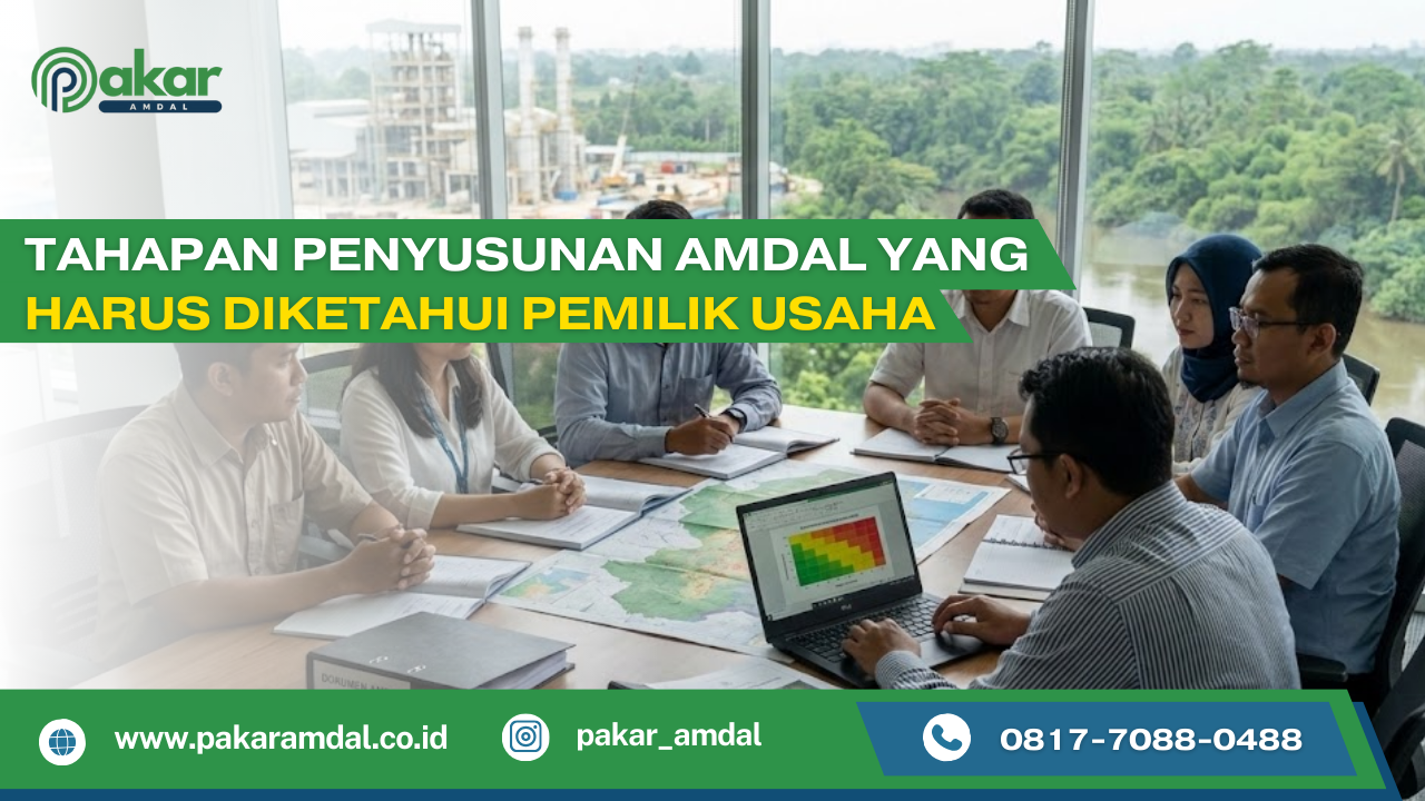 tahapan penyusunan amdal