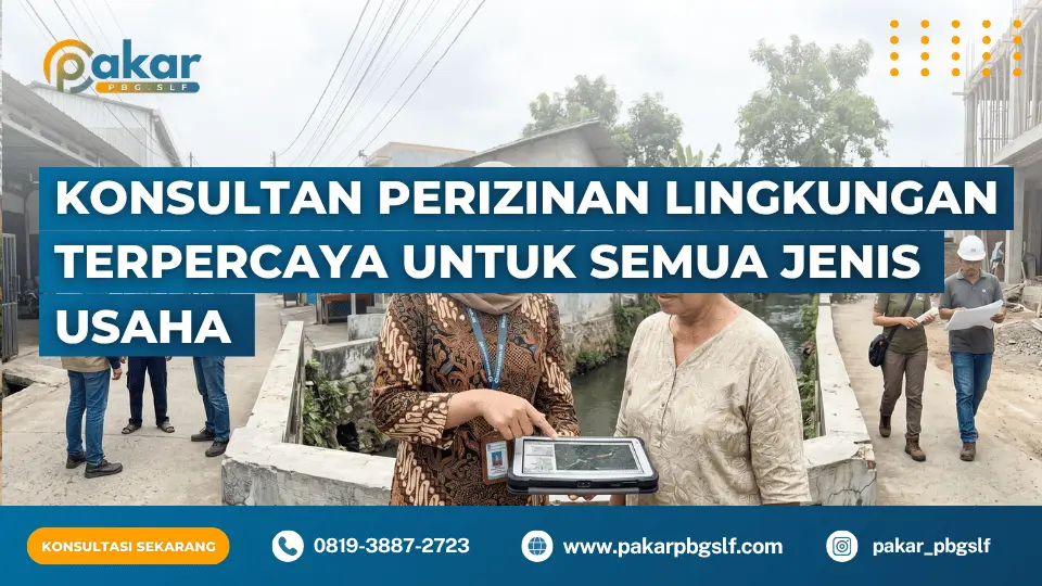 Konsultan Perizinan Lingkungan