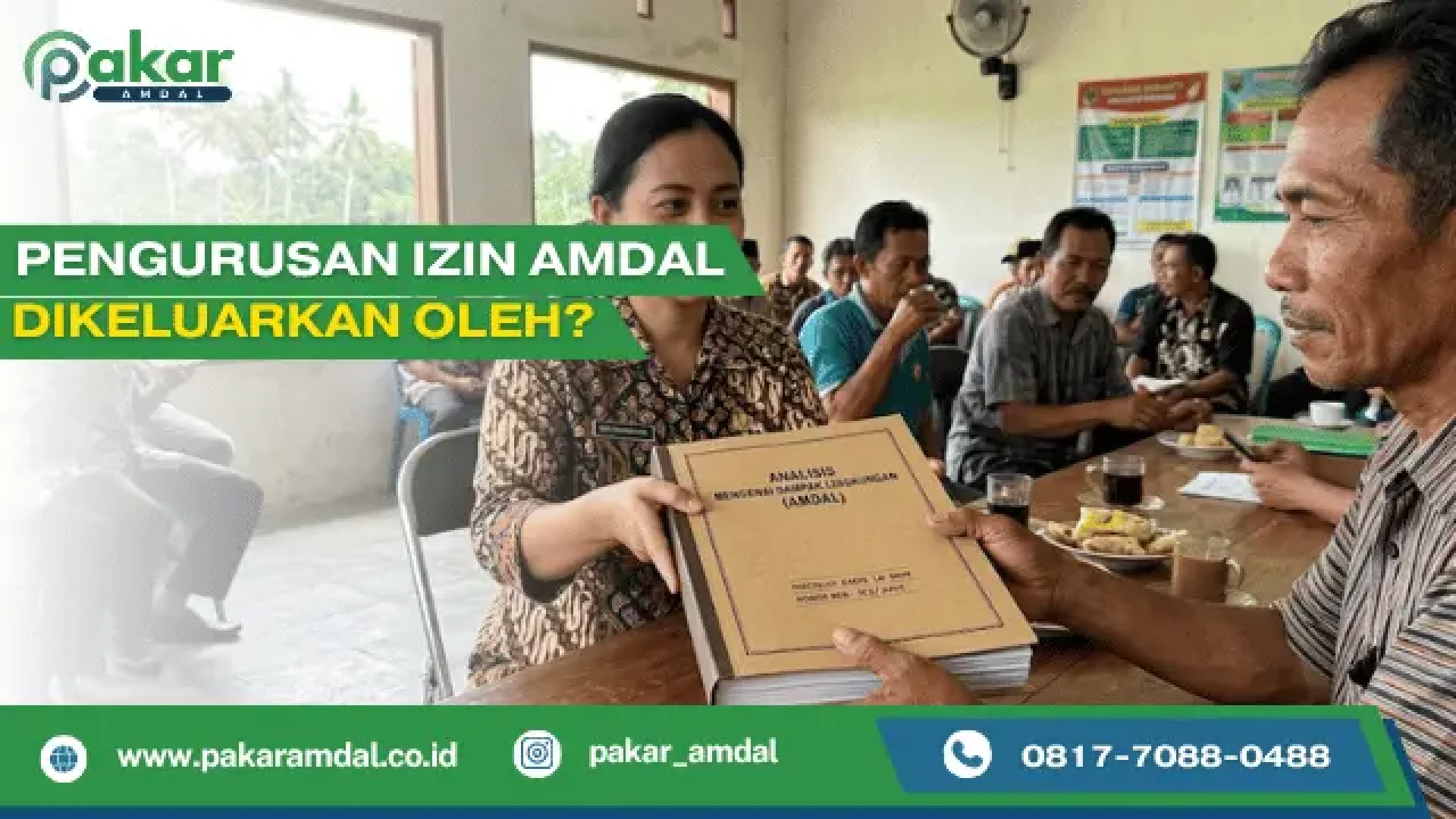 izin amdal dikeluarkan oleh